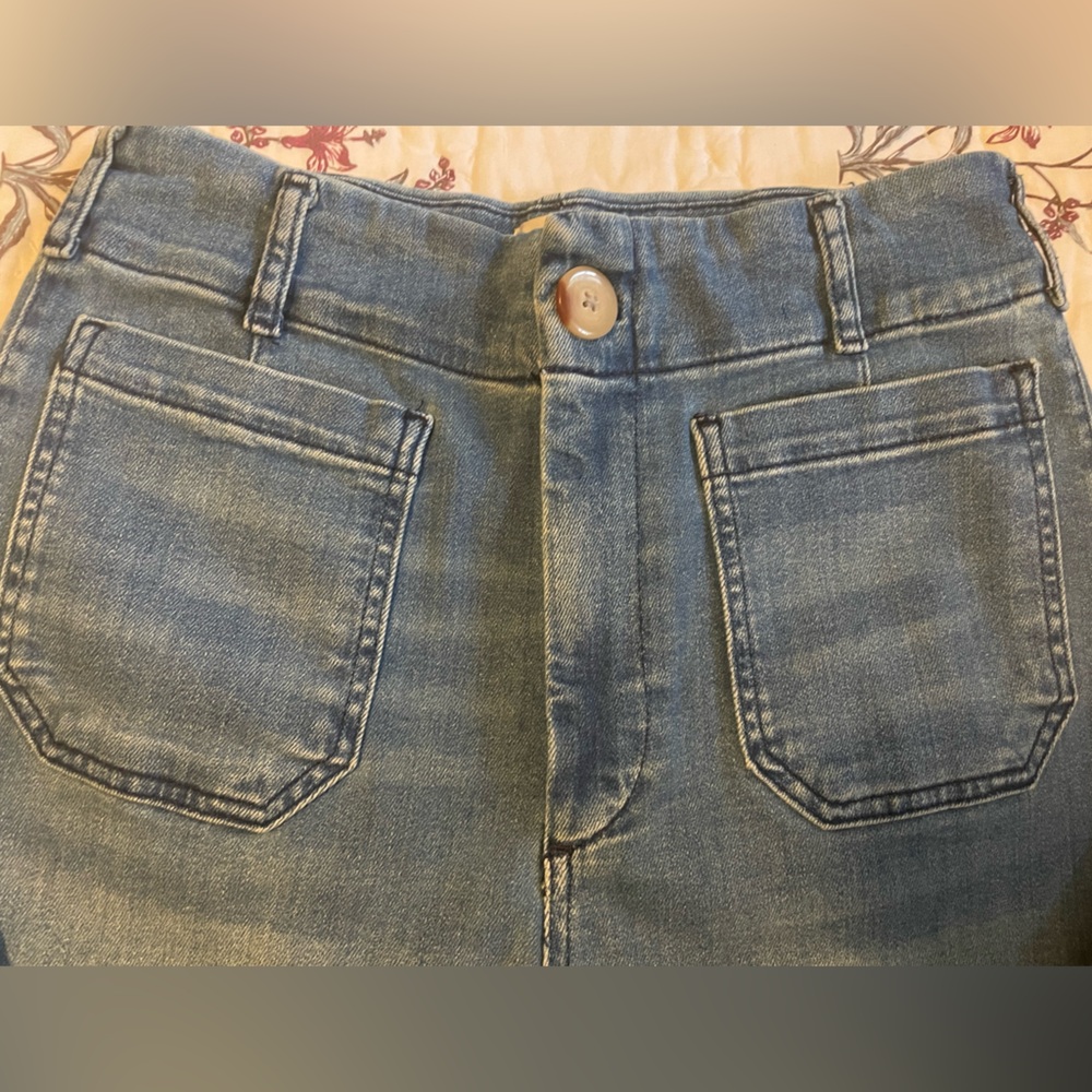 Maeve The Colette Medium Blue Wide-Leg Jeans - Picture 5 of 13